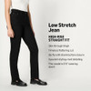AMAZON ESSENTIALS WOMEN'S HIGH-RISE STRAIGHT LEG JEAN SIZE 12 BLACK New