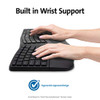 KENSINGTON PRO EGRO FIT WIRELESS KEYBOARD K75401US - BLACK New