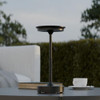 GLOBE ELECTRIC 60000176 10.5" 2W LED Outdoor Table Lamp - BLACK