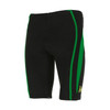 Aqua Sphere Men Team Splice 3" Briefs Black/Green Size 22