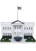 TOP TREASURES NEW TOP TREASURES CHRISTMAS VILLAGE - WHITE HOUSE PRE LIT - WHITE