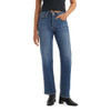 79078-0016 LEVI'S WOMEN'S RIBCAGE STRAIGHT FULL LENGTH JEANS 25 THE LAST STRAW