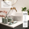 CLARA CLARK SAGE GREEN BATHROOM SET - 19PC ACCESSOR USER-CREATED CONTENT