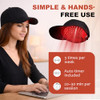 AUARWOOD LLLT LASER HAIR GROWTH CAP, 650nm Red Light Therapy, ONE SIZE - BLACK