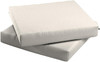 CALIFORNIA UMBRELLA OUTDOOR PATIO CHAIR PAD SET OF 2 18 X 18" - WHITE