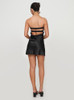 PRINCESS POLLY WOMEN'S SHELLIE MINI DRESS - SIZE: WOMEN 10 (AU/UK W14) BLACK New