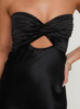 PRINCESS POLLY WOMEN'S SHELLIE MINI DRESS - SIZE: WOMEN 10 (AU/UK W14) BLACK New