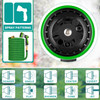 VIENECI WATER HOSE, EXPANDABLE GARDEN HOSE 75 FT - GREEN