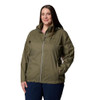 WL5776-397 COLUMBIA WOMEN’S SWITCHBACK IV JACKET STONE GREEN SIZE S New