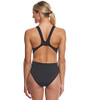 AQUA SPHERE MICHAEL PHELPS SOLID MID BACK SWIMSUIT - SIZE: WOMEN 30 - BLACK