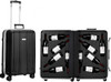 THE WINE SAVANT WINE SUITCASE FOR AIRPLANES 12 BOTTLE ALUMINUM WINE LUGGAGE New
