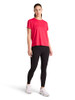 REEBOK ODYSSEY HIGHRISE 7/8 LEGGINGS FOR WOMEN 25" INSEAM WOMEN BLACK SIZE L New