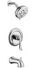 ELLO&ALLO TUB AND SHOWER FAUCET SET, BATHROOM SYSTEM, VITEK - OIL RUBBER BRONZE