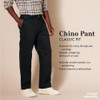 AMAZON ESSENTIALS CLASSIC WRINKLE-RESISTANT FLAT-FRONT CHINO LIGHT GRAY 32X30