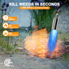 Propane Torch Kit Heavy Duty Weed Burner, 1,800,000 BTU Flame Thrower Gun