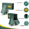 EASTERN JUNGLE GYM EASY 1-2-3 A-FRAME SWING SET BRACKET HEAVY DUTY EZ - Green