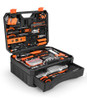 328 Piece Tool Set Tool Kit Toolbox Storage Case with Drawer - ORANGE
