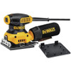 DEWALT ELECTRIC SANDER 1/4 SHEET 14, 000 OPM DWE6411 SANDER ONLY - YELLOW