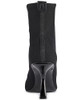KL445547 KARL LAGERFELD KELSA POINTED TOE HEELED BOOTIE SIZE 10 BLACK