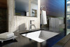 SYMMONS SERENO BATHROOM HAND TOWEL RING CONTEMPORARY DESIGN, MINIMALISTIC LOOK