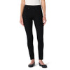 AMAZON ESSENTIAL WOMEN'S DENIM MID-RISE PULL-ON SKINNY LEGGING 4 SHORT BLACK New