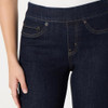 AMAZON ESSENTIALS WOMEN STRETCH DENIM MID-RISE PULL-ON RINSE SIZE 2 SHORT New