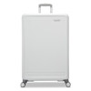 AMERICAN TOURISTER FATHEAD LARGE CHECKED LUGGAGE HARDSHELL - WHITE New