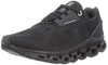 ON WOMENS CLOUDSTRATUS BLACK SIZE 6 WOMEN'S/UK W4/EU W37