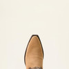 ARIAT WOMEN'S ARENA DIRT WESTERN BOOT TAN ROUGHOUT/TOFFEE CRUNCH - SIZE 9.5