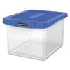 BANKERS BOX FELLOWES HEAVY DUTY WATER REINFORCED CORNER FEL0086201 -BLUE/CLEAR