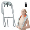 OHIELE CORDLESS NECK MASSAGER WITH HEAT 6D KNEADING SHIATSU NM2-CLOUD/GRAY New