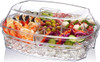 PRODYNE ON ICE PARTY PLATTER 3 PIECE SET RETAIL SLEEVE PACKAGING - CLEAR New