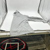 BLUE ICE STRETCHABLE COMFY HOODIE 60% PLOYESTER - SIZE: MEN S - HEATHER GRAY New