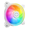 COOLER MASTER MF120 HALO² AIR COOLER FAN 120MM FAN Dual-Loop ARGB - WHITE New