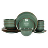 Stone Lain Brasa Modern Stoneware 16 Piece Dinnerware Sets Spice New