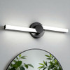 NOVELUX BATHROOM LIGHTING FIXTURES OVER MIRROR 20 INCH BLACK 5700K 2100LM 24W