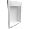 RIGID BUILDERS BEST SAF-T-DUCT DRYER OUTLET BOX 10696 - WHITE