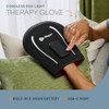 LIFEPRO RED LIGHT THERAPY CORDLESS GLOVE & FOOT WRAP DUAL WAVELENGTHS - BLACK