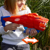 NERF WILD LIONFURY EASY PLAY DART BLASTER 16 ELITE DARTS KIDS AGES 6 UP