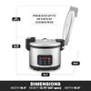 Waring Commercial Rice Cooker, 40-Cup (20-Cup Raw) Capacity, WRC40