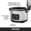 Waring Commercial Rice Cooker, 40-Cup (20-Cup Raw) Capacity, WRC40