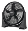 ALERA 20 3-SPEED SUPER-CIRCULATOR TILT FLOOR FAN - BLACK