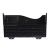 UNIVERSAL GRANDE CENTRAL FILING SYSTEM SEVEN POCKET WALL MOUNT PLASTIC - BLACK
