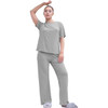TALMONT SILKY‑SOFT 2‑PIECE LOUNGE SET SUPER COMFY SIZE: WOMEN 2XL - GRAY New