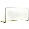FRANKLIN SPORTS COMPETITION SOCCER GOALS PORTABLE STEEL SOCCER GOAL 12 FT BLACK New