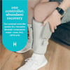 HOMEDICS OVERLAPPED COMPRESSION THERAPY BATTERY MASSAGE SYSTEM SR-CMX10J - Black