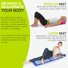 ProsourceFit Acupressure Mat and Pillow Set for Back/Neck Pain Relief