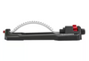 HUSKY 4000 SQ FT POLY BASE OSCILLATING SPRINKLER - BLACK RED