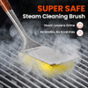 PKHARMONICA GRILL BRUSH, SAFE STEAM GRILL CLEANER For Porcelain/Cast Iron