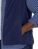 AMAZON ESSENTIALS MEN'S FULL-ZIP POLAR FLEECE INSULATED VEST NAVY MEN M